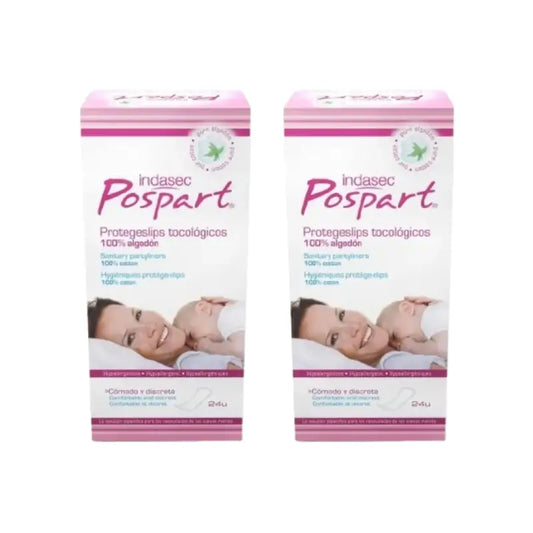 Indasec Pospart Protegeslip, 2 x 24 kusov