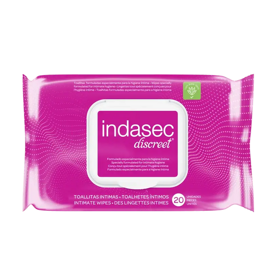 Indasec Intímne vlhčené utierky, 30 kusov