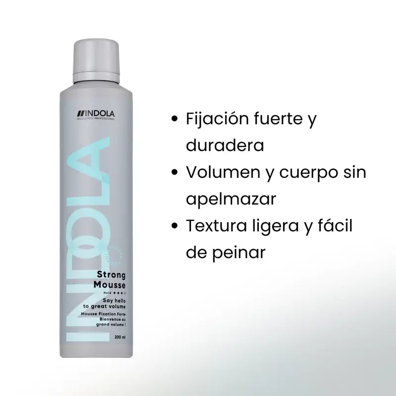 Indola – profesionálna pena na silné zafixovanie, 200 ml