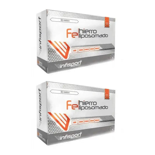 Infisport Fe Liposomovaný 590 mg, 2×60 kapsúl 