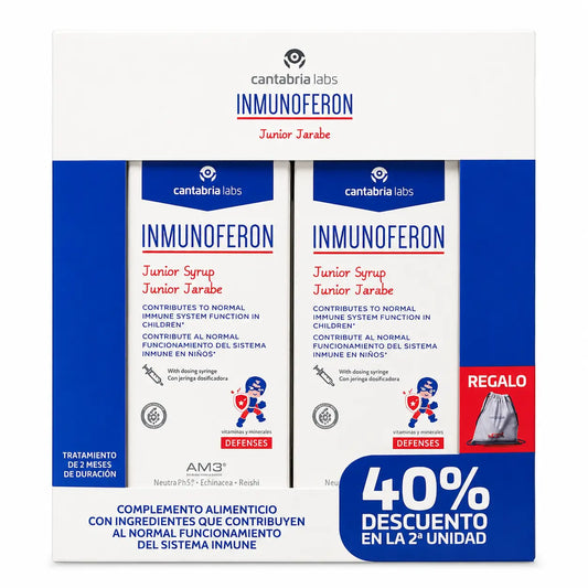 Inmunoferon Defensas Dvojbalenie sirupu pre deti 150 ml