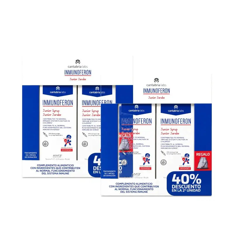 Inmunoferon Junior sirup, 150 ml, balenie po 2 ks