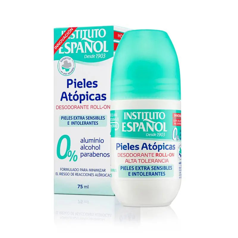 Instituto Español Dezodorant pre atopickú pokožku, roll-on, 75 ml