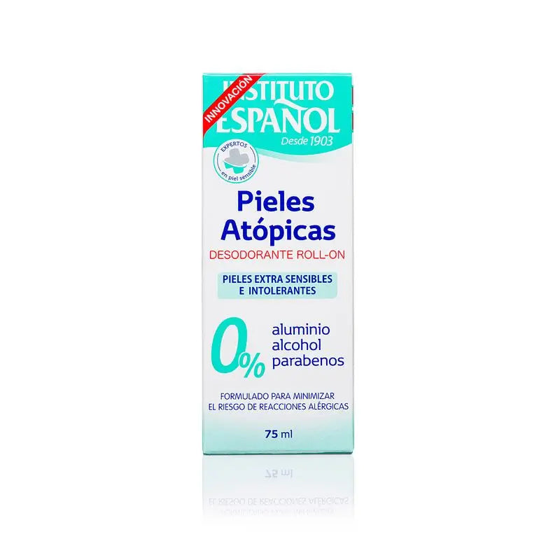 Instituto Español Dezodorant pre atopickú pokožku, roll-on, 75 ml
