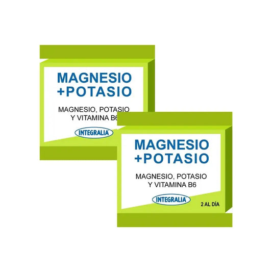 Integralia Horčík + draslík + vitamín B6, 2×60 kapsúl 