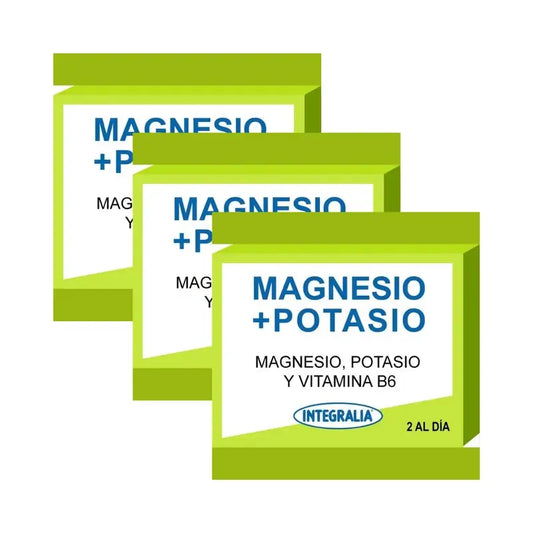 Integralia Horčík + Draslík + Vitamín B6, 3×60 kapsúl 