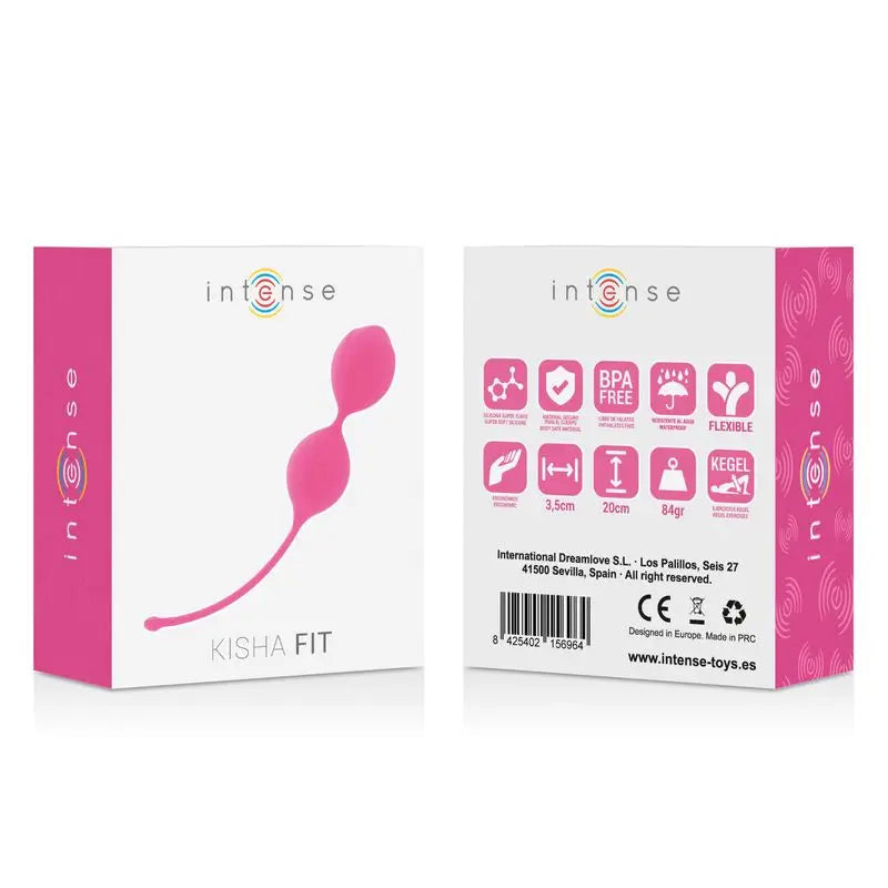 Intense Health & Fun  Kisha Fit Silikónový Kegel fuchsiová 