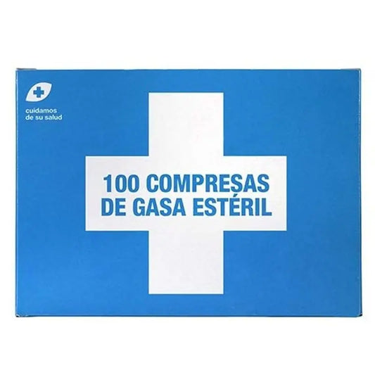 Interapothek Sterile Gauze Pads, 100 units