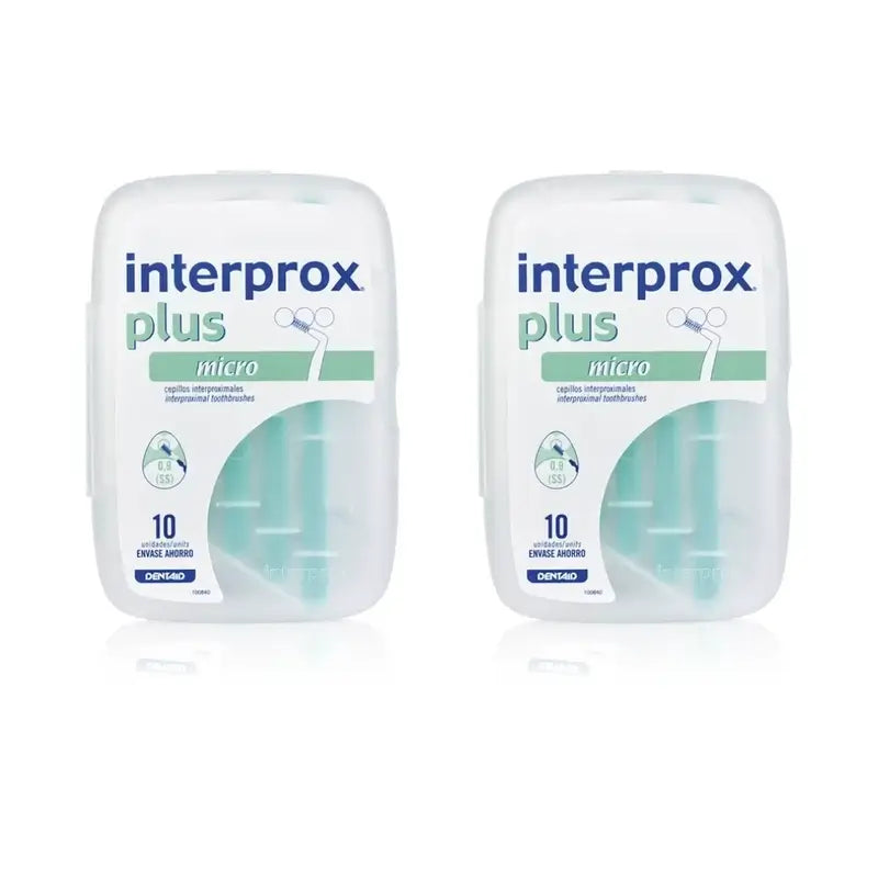 Interprox Interproximálna zubná kefka Plus Micro, 2 × 10 kusov 