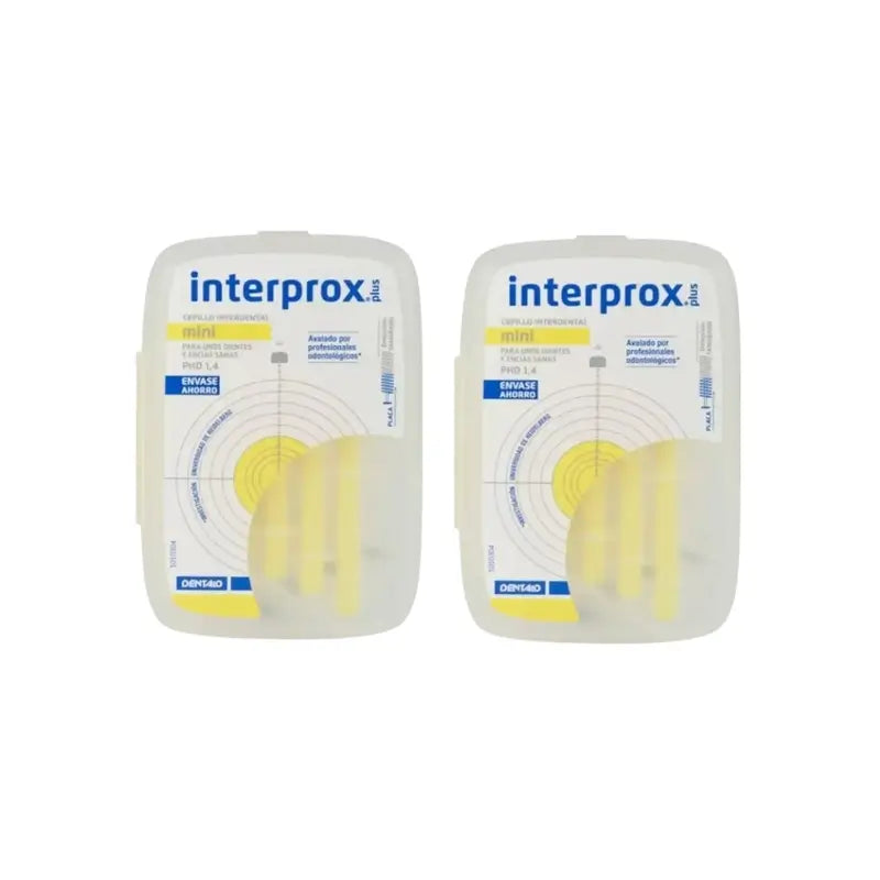 Interprox Plus – mini medzizubná kefka, 2×10 kusov 