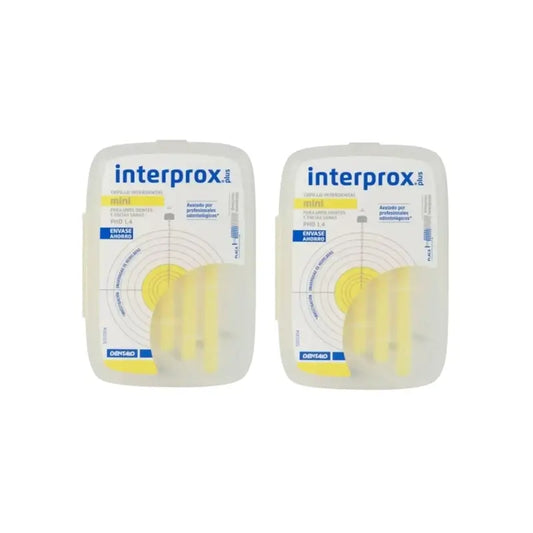 Interprox Plus – mini medzizubná kefka, 2×10 kusov 