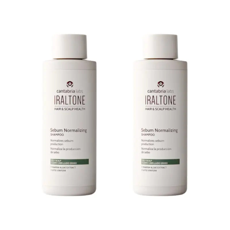 Iraltone šampón na reguláciu mazu, balenie 2 x 200 ml