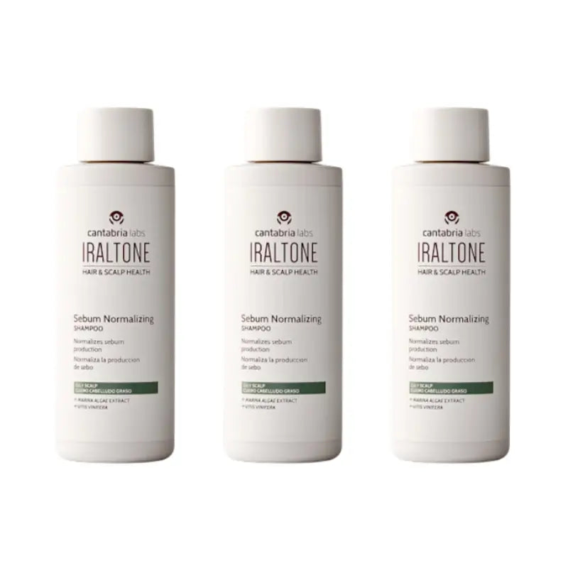 Iraltone šampón na reguláciu mazového sekrécie, balenie 3 x 200 ml