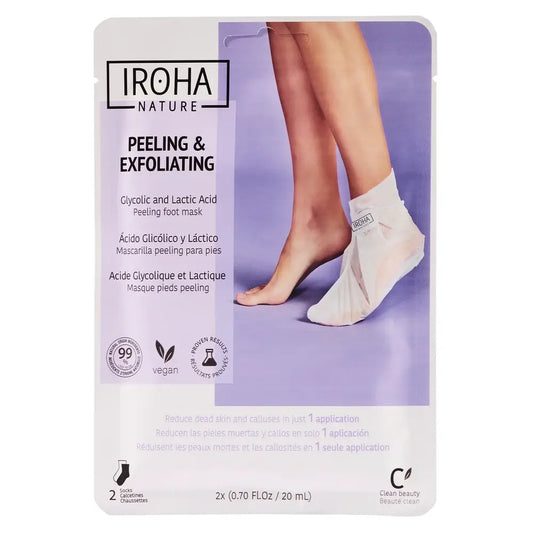 Iroha Nature Telová maska, ponožky, peeling a exfoliačné prípravky, 20 ml 