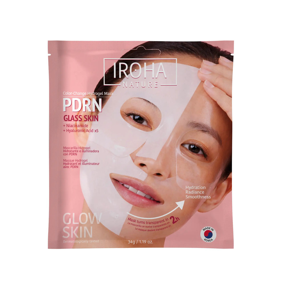 Iroha Nature Iroha Nature Hydrogélová maska Glass Skin s PDRN, 1 g