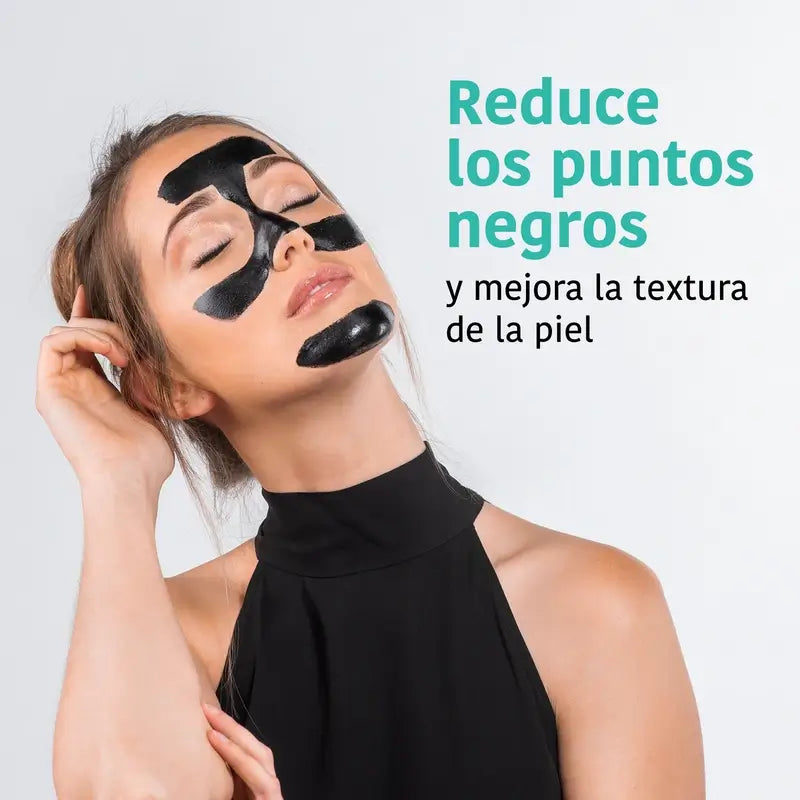 Iroha Nature Peel-off maska na hlboké čistenie s aktívnym uhlím, 3 kusy, 1 gram