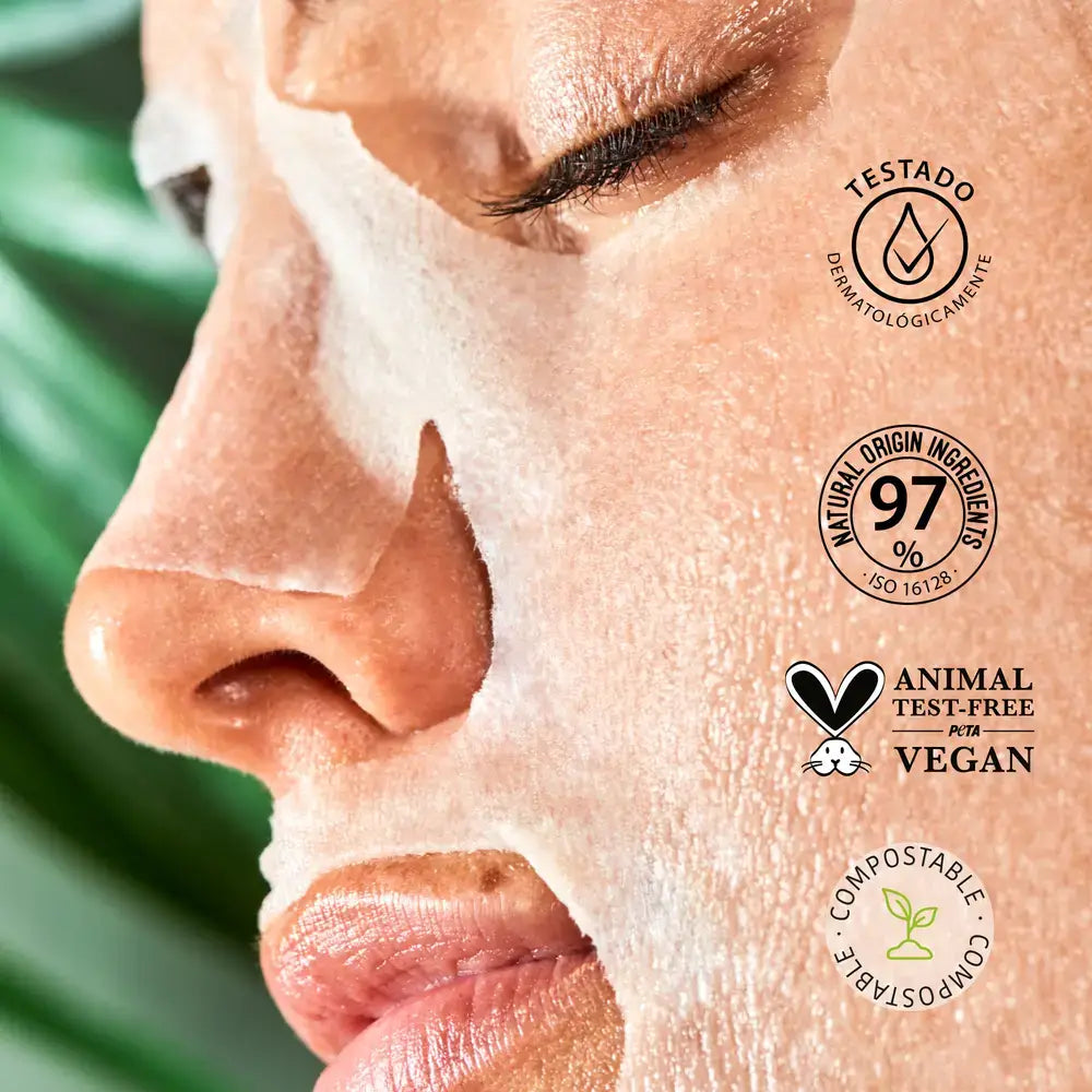 Iroha Nature Natural Extracts Pleťová maska s AHA peelingom, 20 ml 
