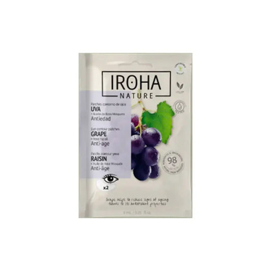 Iroha Nature Natural Extracts – očné náplasti proti starnutiu, 1 pár