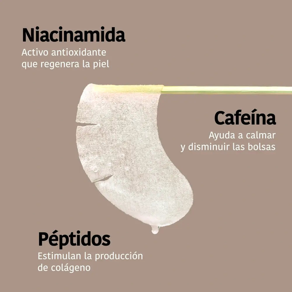 Iroha Nature Očné náplasti s komplexným protistarnúcim účinkom – niacinamid, 16 (2x8) ml