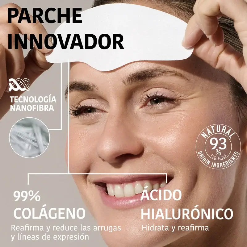 Iroha Nature Náplasti na čelo s 99 % kolagénom (3 ks + 1 sprej), 3 páry