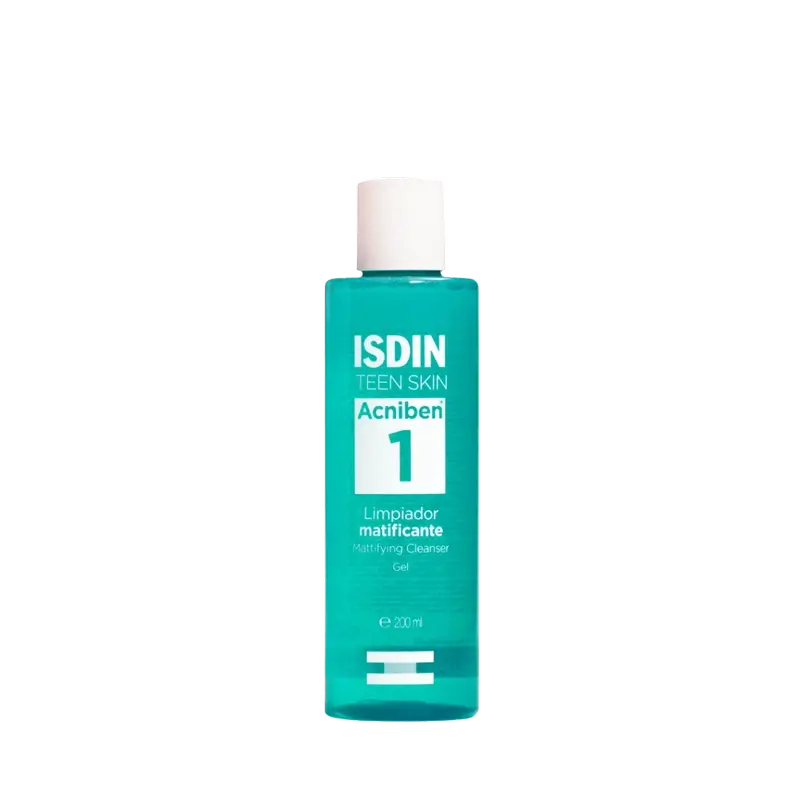 Isdin Acniben čistiaci gél s matujúcim účinkom  200 ml