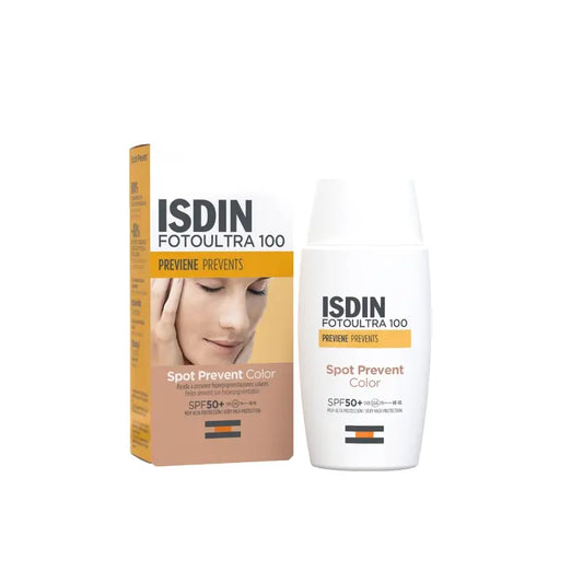 Isdin Fotoprotector Fotoultra 100 Spot Prevent Color SPF 50+, 50 ml