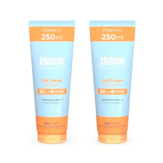 Isdin Fotoprotektívny gélový krém SPF 50+, balenie 2 x 250 ml