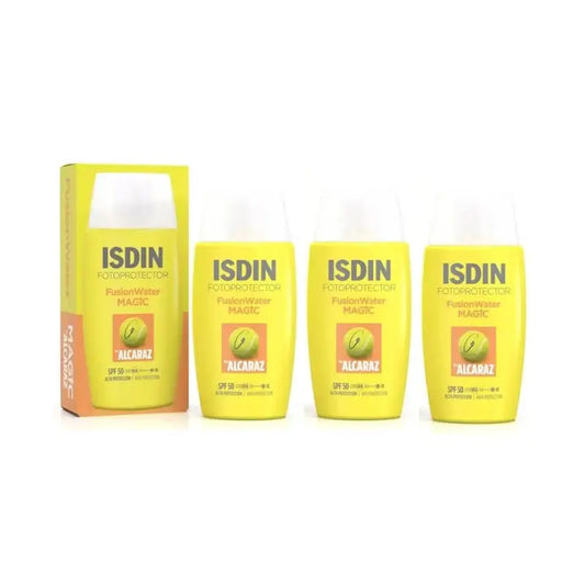 Isdin Fotoprotector Fusion Water Magic By Alcaraz SPF 50, 3 x 50 ml