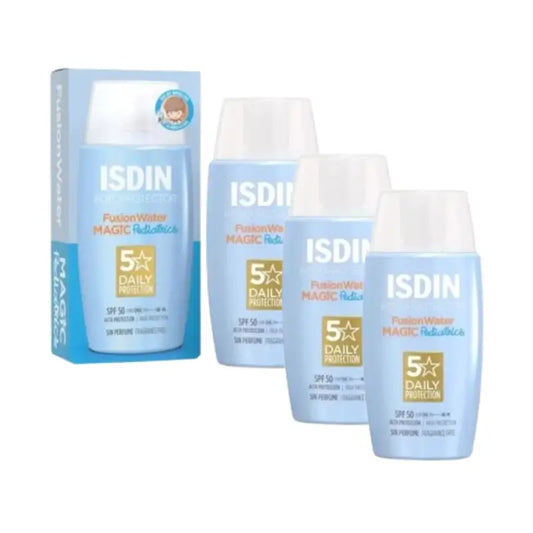Isdin Fotoprotector Fusion Water Pediatrics SPF 50, 3 × 50 ml