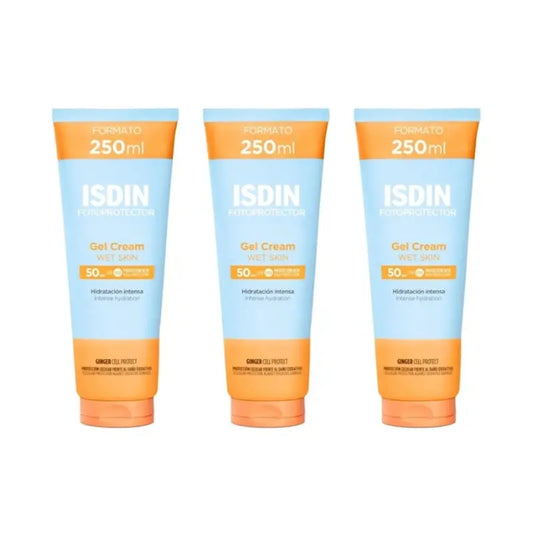 Isdin Fotoprotector Cream Gel Spf 50+, 3X250 Ml