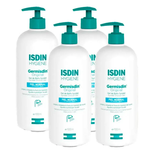 Isdin Germisdin Original, balenie 4 x 1000 ml