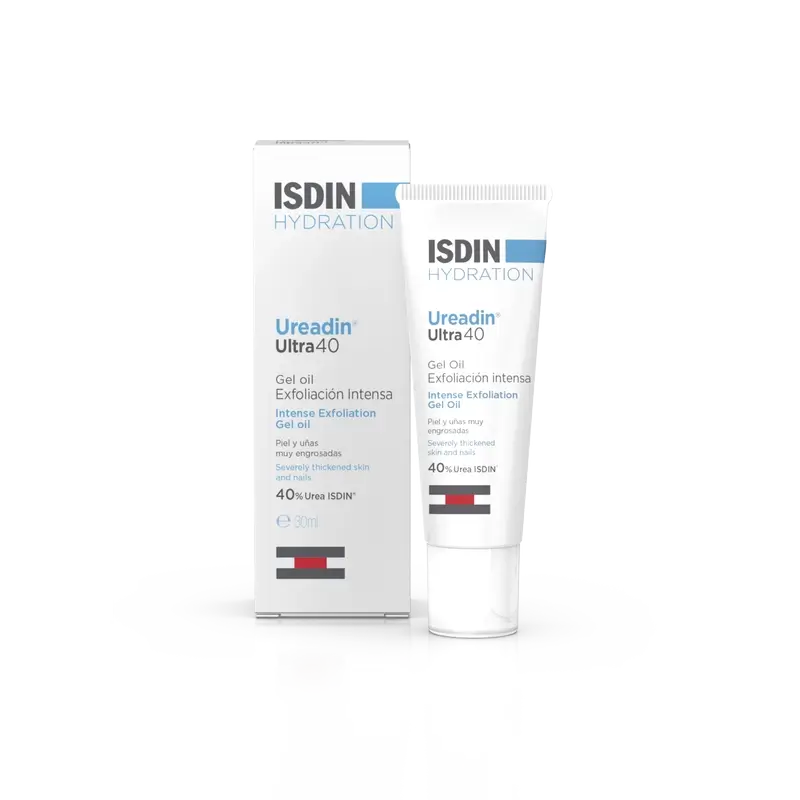 Isdin Hydration Ureadin Ultra 40 gélový olej na intenzívny peeling 30 ml 