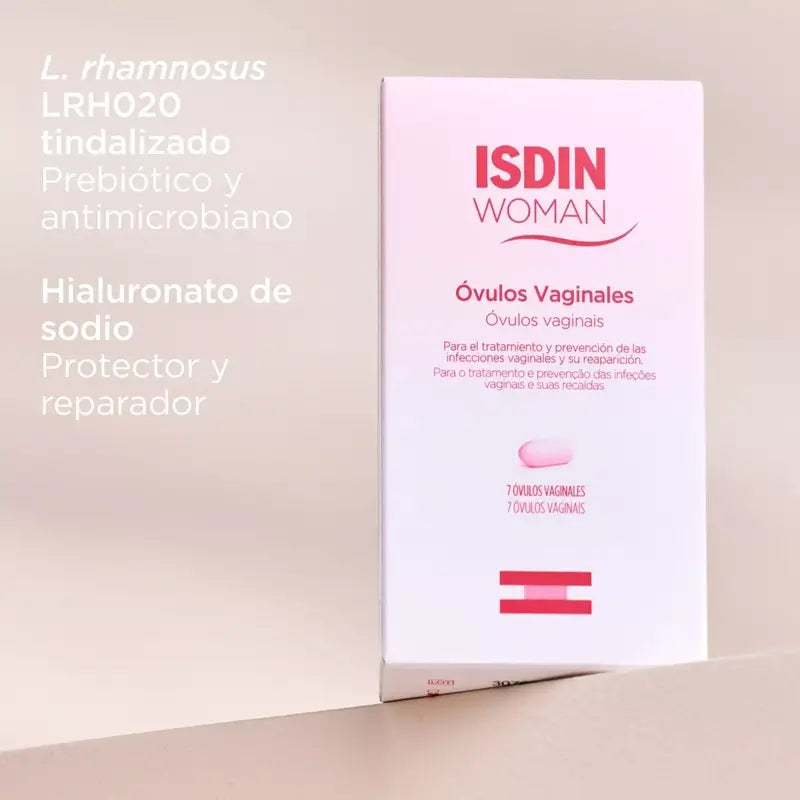 Isdin Woman 7 vaginálnych čapíkov po 2 g