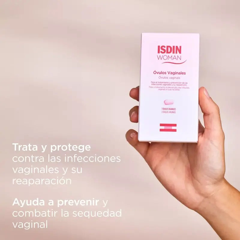 Isdin Woman 7 vaginálnych čapíkov po 2 g