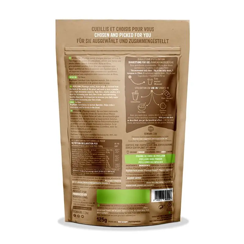 Iswari Psyllium Bio 1, 125 g