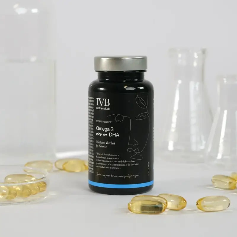 Ivb Wellness Lab Omega 3 s vysokým obsahom DHA, 30 kapsúl