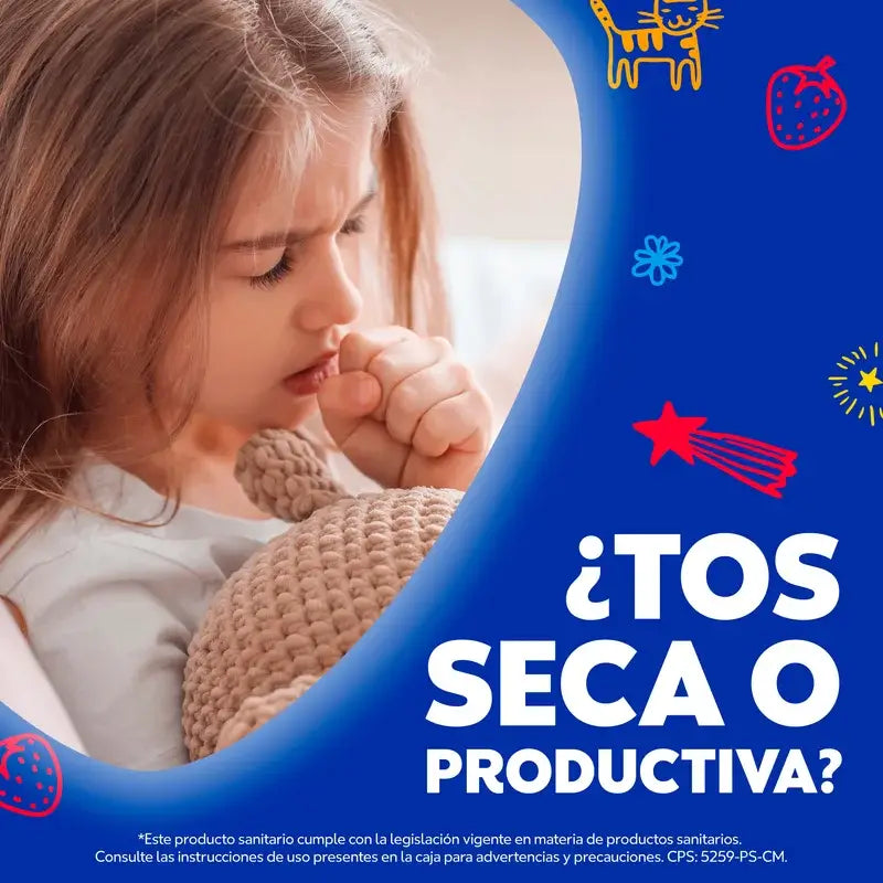Sirup Vicks Fórmula Natura proti kašľu pre deti s príchuťou medu a jahôd, 140 ml