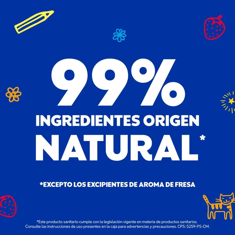 Sirup Vicks Fórmula Natura proti kašľu pre deti s príchuťou medu a jahôd, 140 ml
