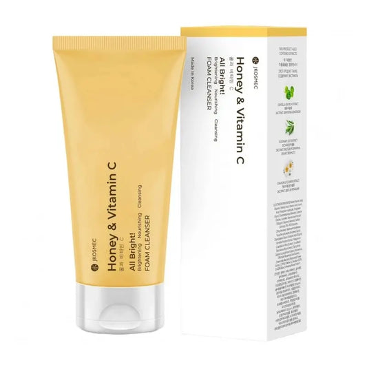 Jkosmec All Bright Penový čistiaci prípravok s medom a vitamínom C, 180 ml