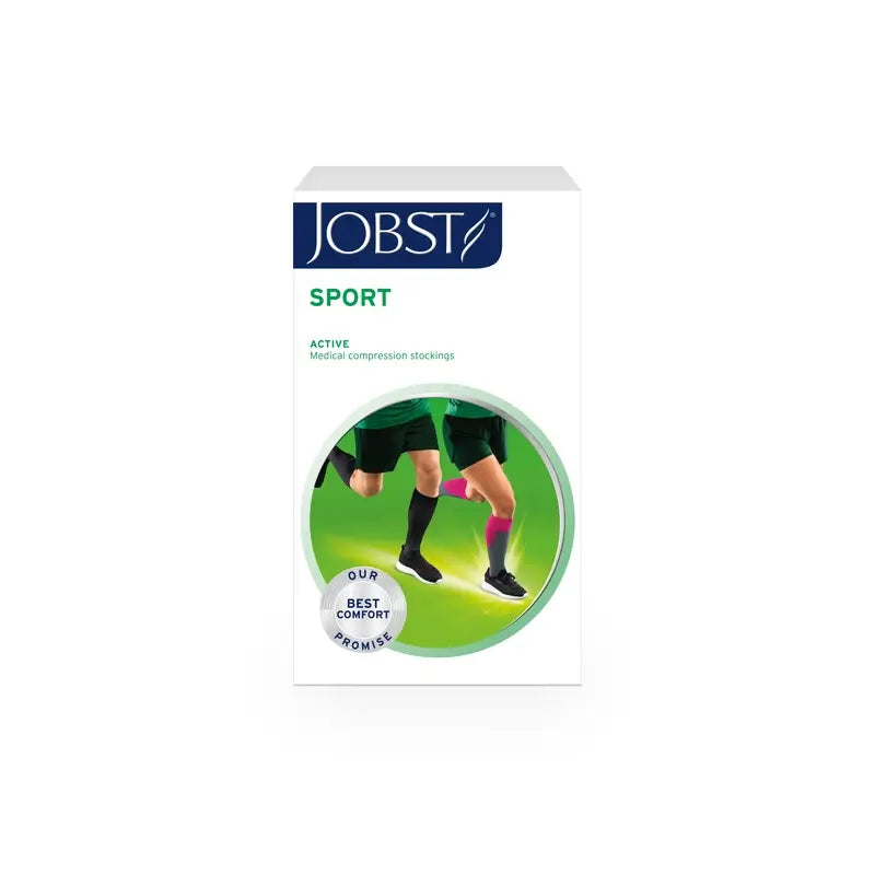Ponožky Jobst Sport, čierne, 20–30 mmHg
