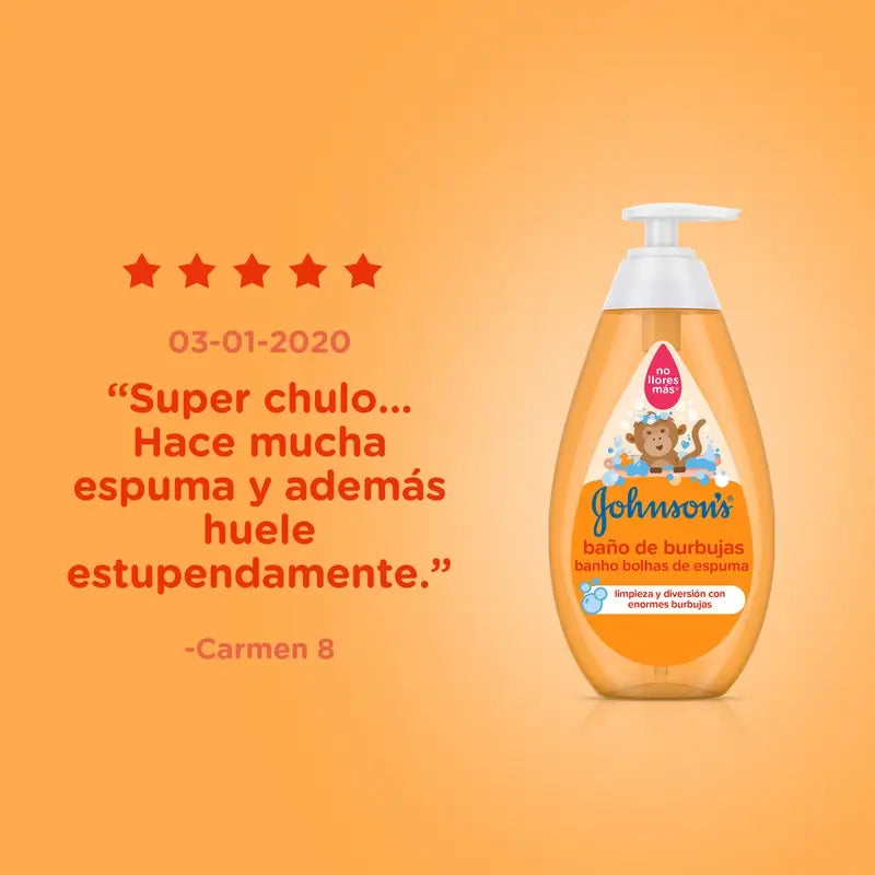 Johnson's Baby Penová kúpeľ pre deti, 750 ml