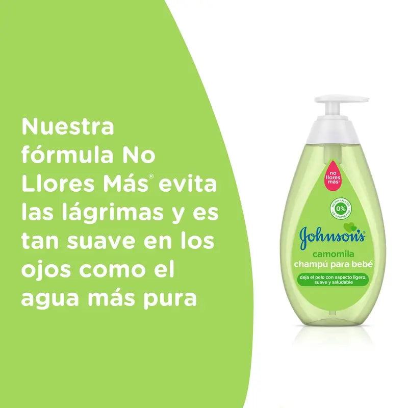 Johnson's Baby šampón s rumančekom, ideálny pre celú rodinu, 300 ml