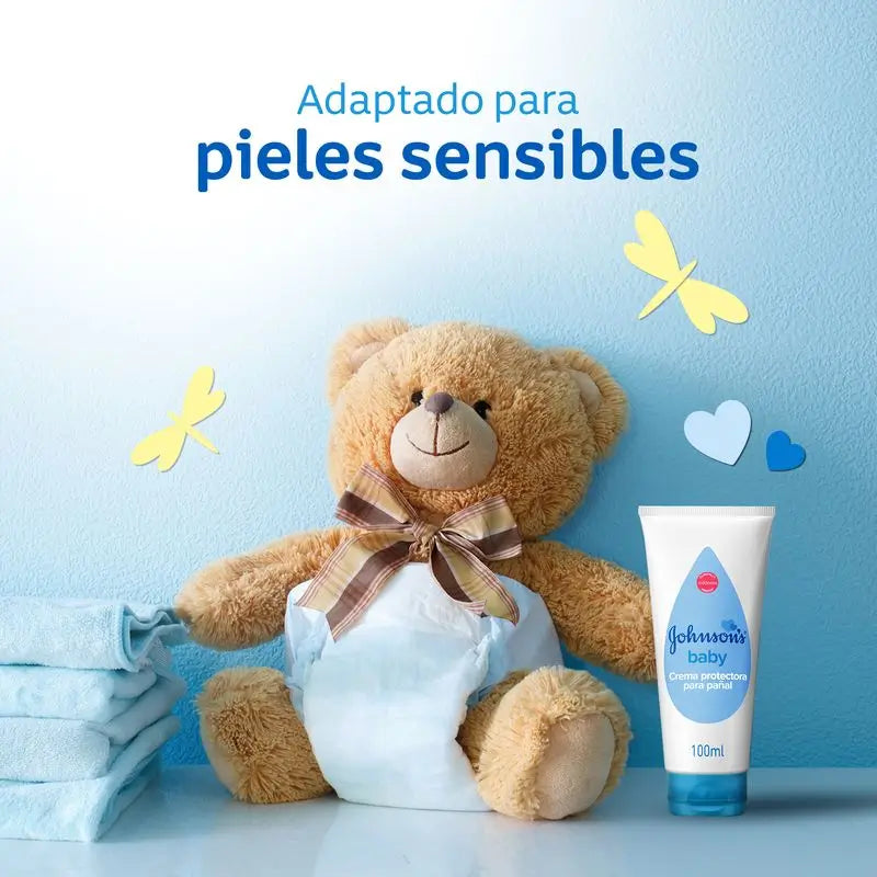 Johnson'S Baby Ochranný krém na plienky, citlivá detská pokožka, 100 ml