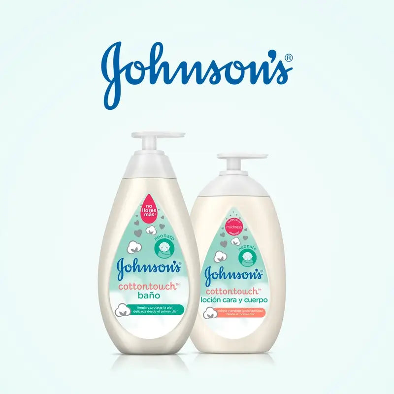 Johnson's Baby Sprchový gél Cottontouch, pre dojčatá a novorodencov, jemná a citlivá pokožka, s čistou bavlnou, 500 ml