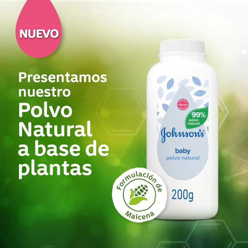 Johnson’s Baby prírodný púder, 200 g
