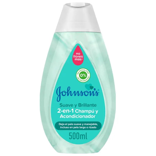 Johnson'S Baby Soft & Shiny šampón a kondicionér 2 v 1, 500 ml