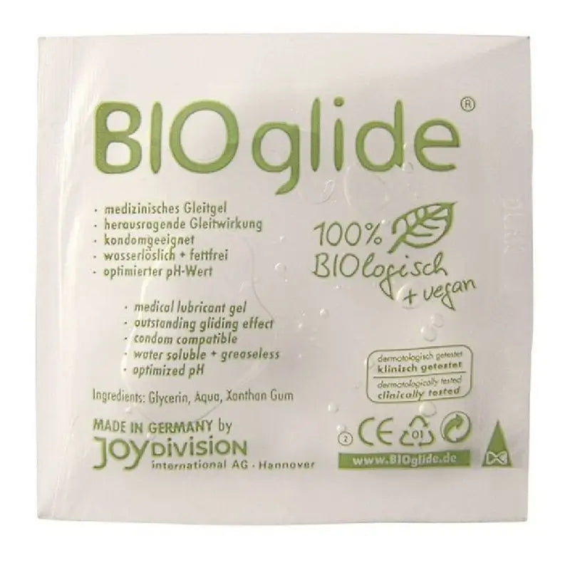 Joydivision Bioglide lubrikant v tekutej forme, jednorazová dávka 3 ml