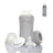 Joykids Sklenená fľaša 240 ml, sivá, Everyday Baby 