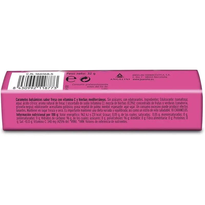 Juanola jahodové cukríky, 30 g