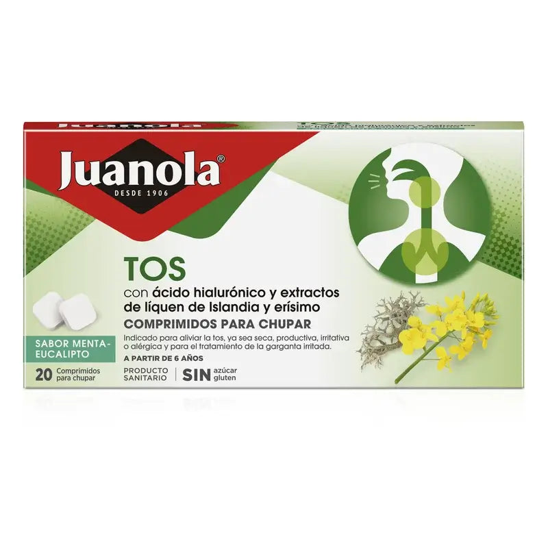 Juanola Tos tablety, 20 c